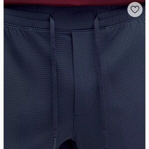 lululemon athletica Men's Burgundy Textured Joggers